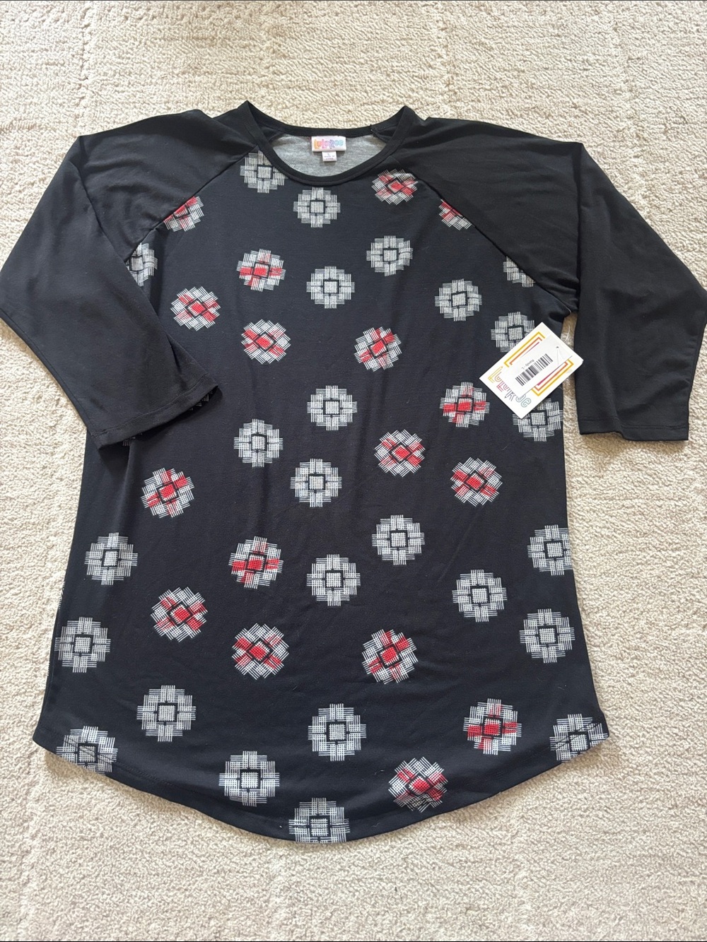 NWT L Lularoe Black Randy